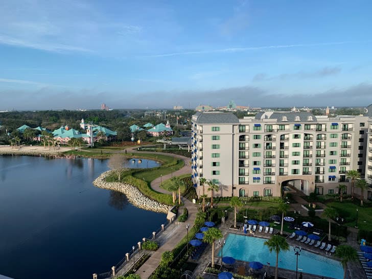 balcony view of disney riviera resort