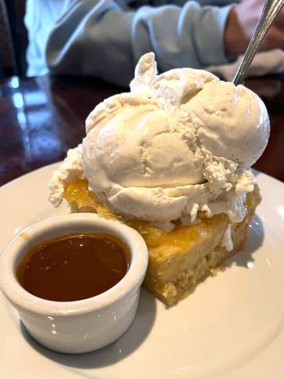 dessert at ohana dinner