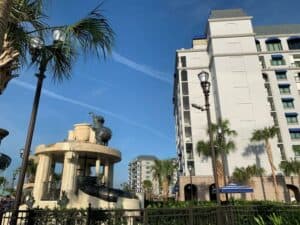 Disney riviera resort pool area