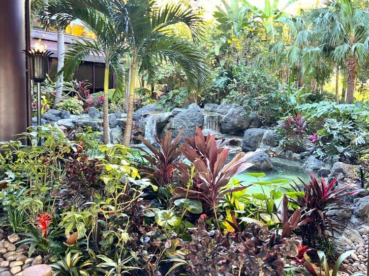 entrance to the polynesian resort