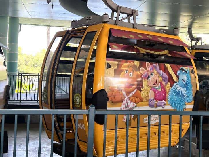 muppet gondola on disney skyliner