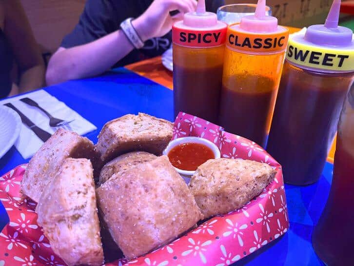 rolls at roundup rodeo bbq