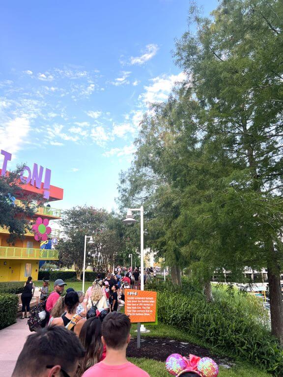 rope drop skyliner from pop century