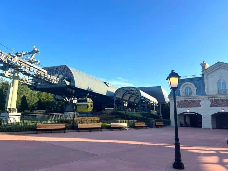 skyliner station at epcot international gateway