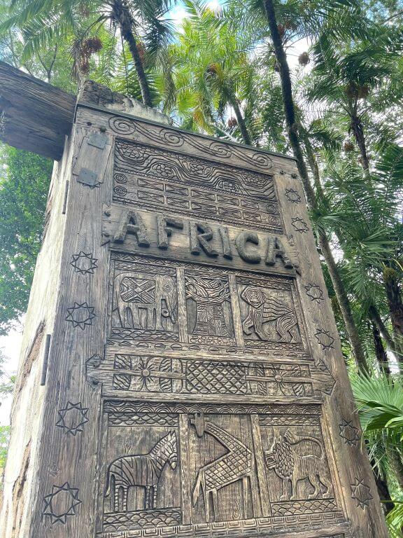 entrance to africa at animal kingdom