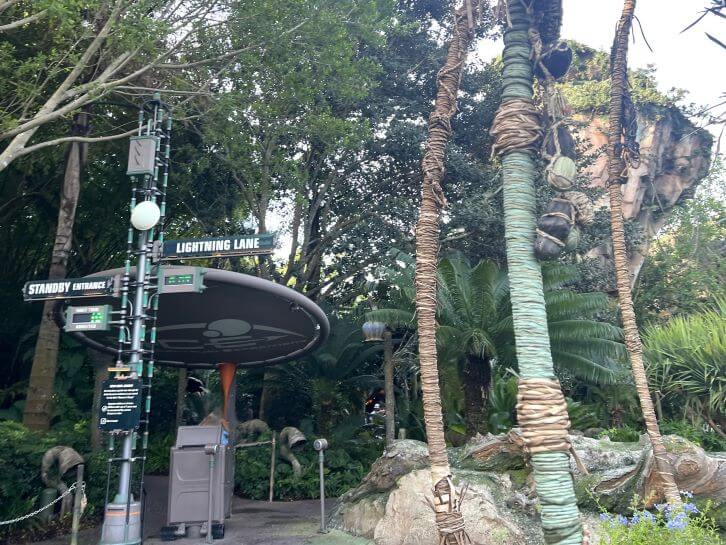lightning lane at flight of passage