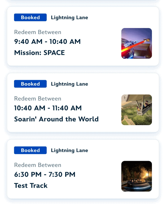 lightning lane picks for epcot