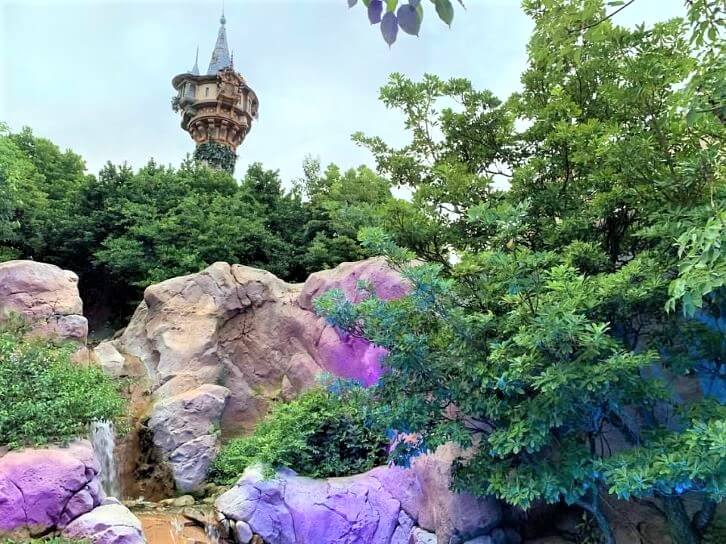 magic kingdom vs epcot atmosphere rapunzel