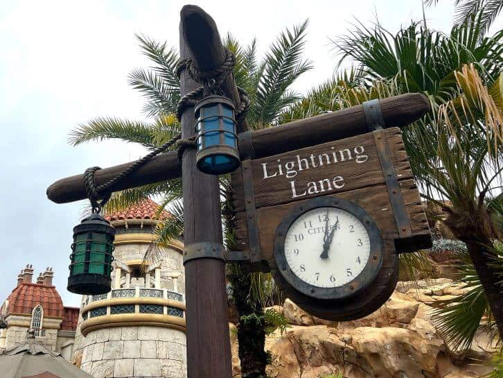 the little mermaid lightning lane at magic kingdom