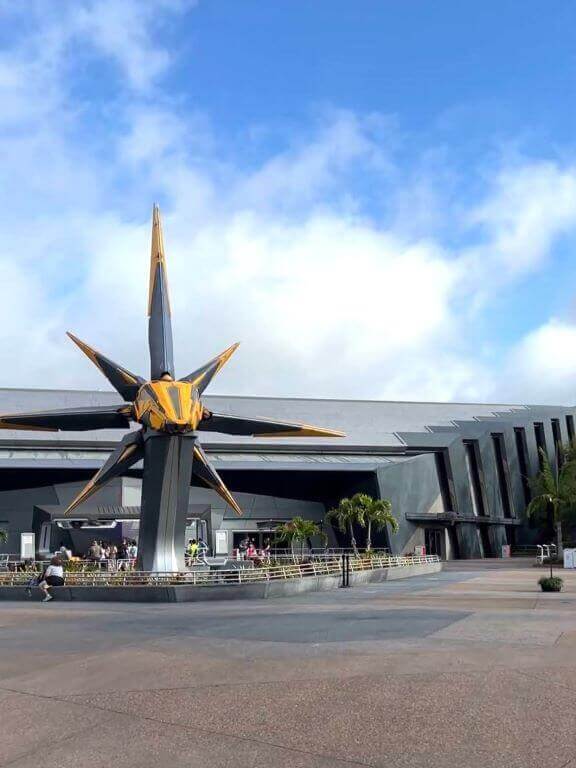 guardians of the galaxy roller coaster at epcot