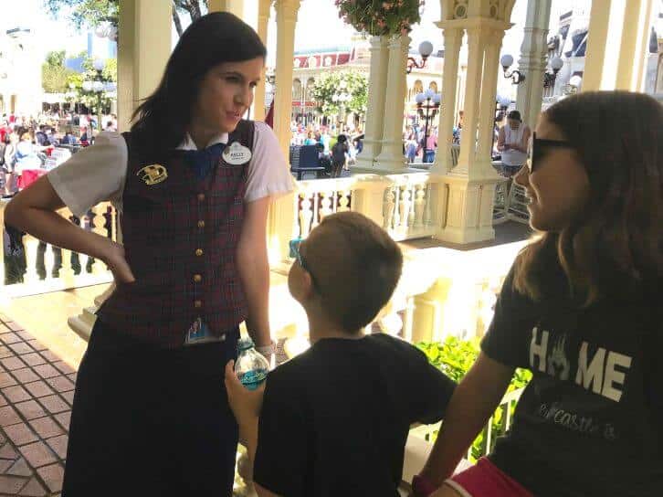 hanging out with disney world vip tour guide