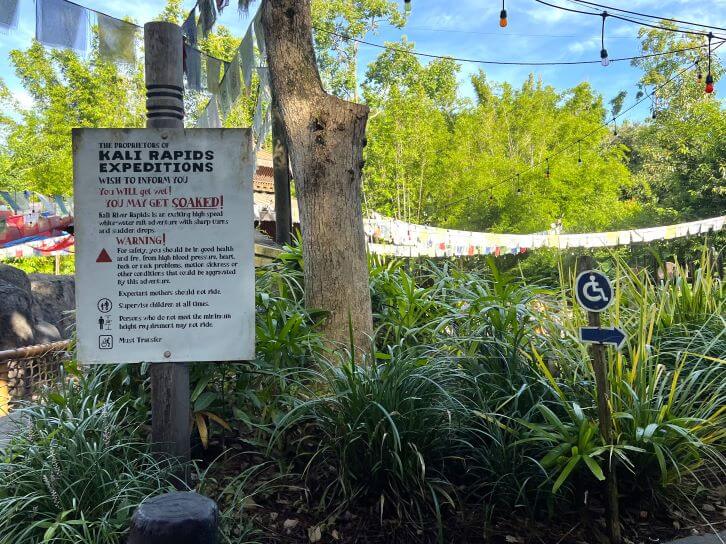 kali river rapids at animal kingdom entrance